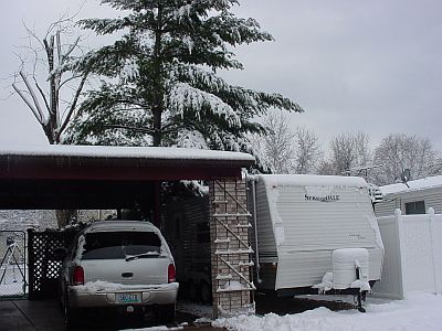 Our Durango Truck and Travel Trailer